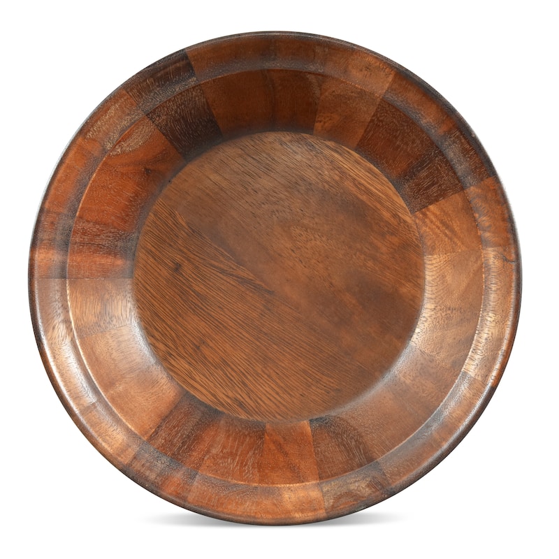 Noritake Kona Wood Large Bowl, 12", 120 OZ.