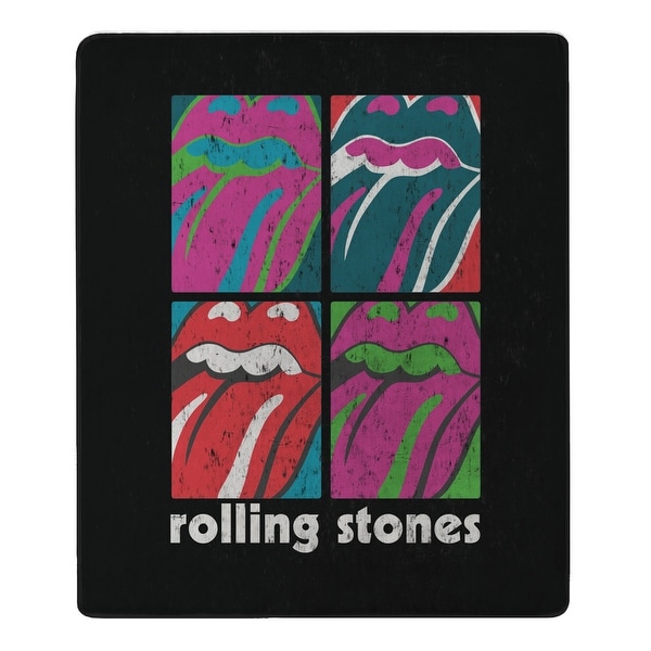Cloud Touch Throw Blanket, Officially Licensed, Bold Band Logos