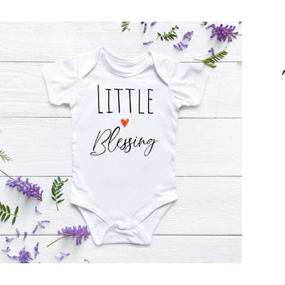 Little Blessing Religious - Baby Boy Girl Clothes Infant Bodysuit Funny Cute Newborn