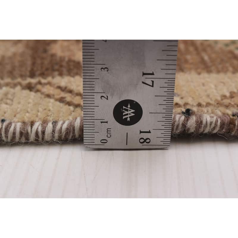 ECARPETGALLERY Hand-knotted Anatolian Vintage Beige Wool Rug - 4'6 x 7'5