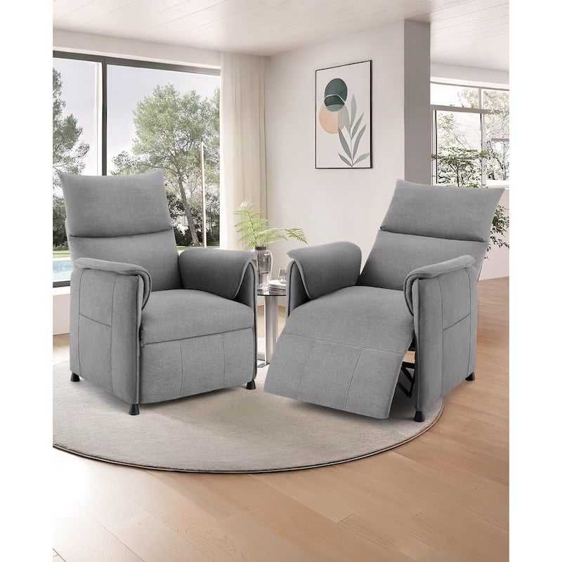 Recliner Chair, Electric Adjustable Recliners Home Seating with Thick Seat Cushion and Backrest