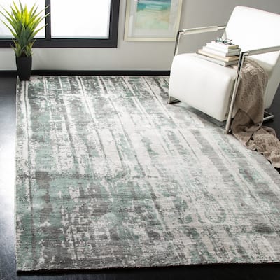 SAFAVIEH Handmade Mirage Ytje Modern Abstract Viscose Rug
