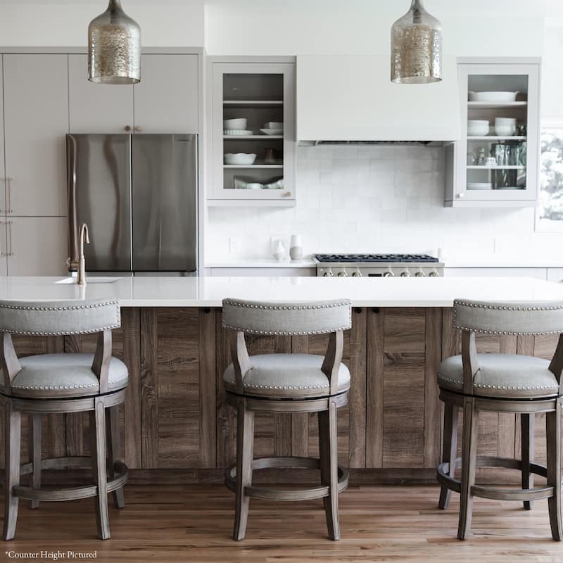 Maven Lane Alexander Swivel Kitchen Stool