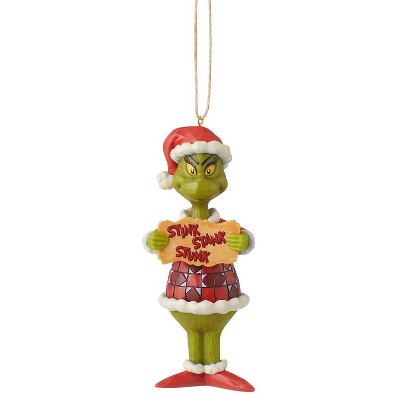 Dept 56 The Grinch Stink Stank Stunk Christmas Ornament