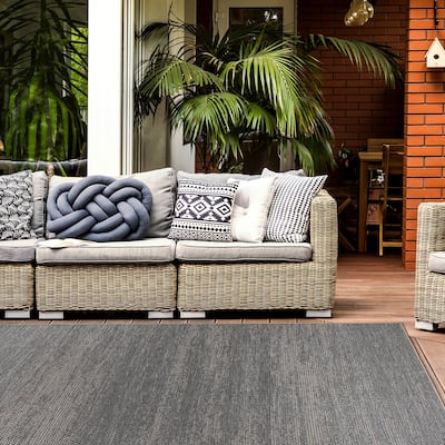 Contemporary Abstract Indoor/Outdoor Area Rug