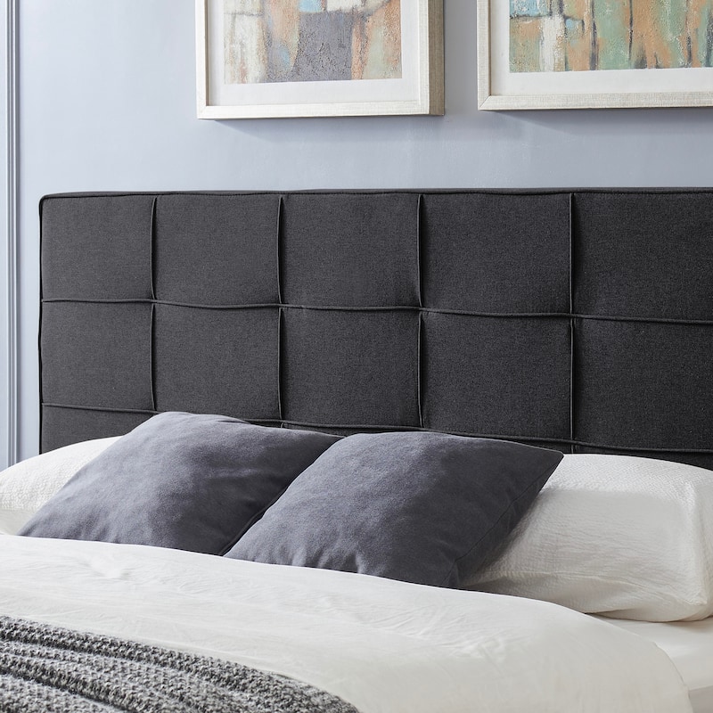 Mid Century Headboard for King Size Bed,Upholstered Tufted Bed Headboard(Only Headboard)