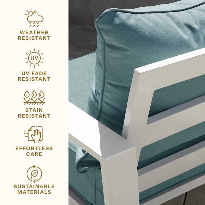 Outdoor Deep Seating Lounge Chair Cushion