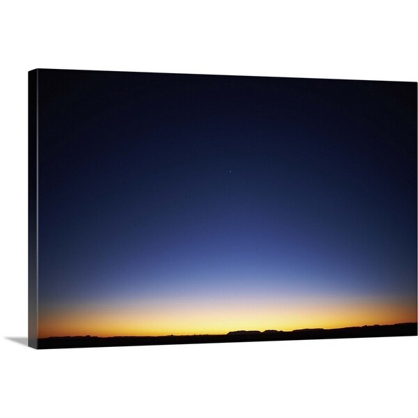 "West Texas sunset" Canvas Wall Art