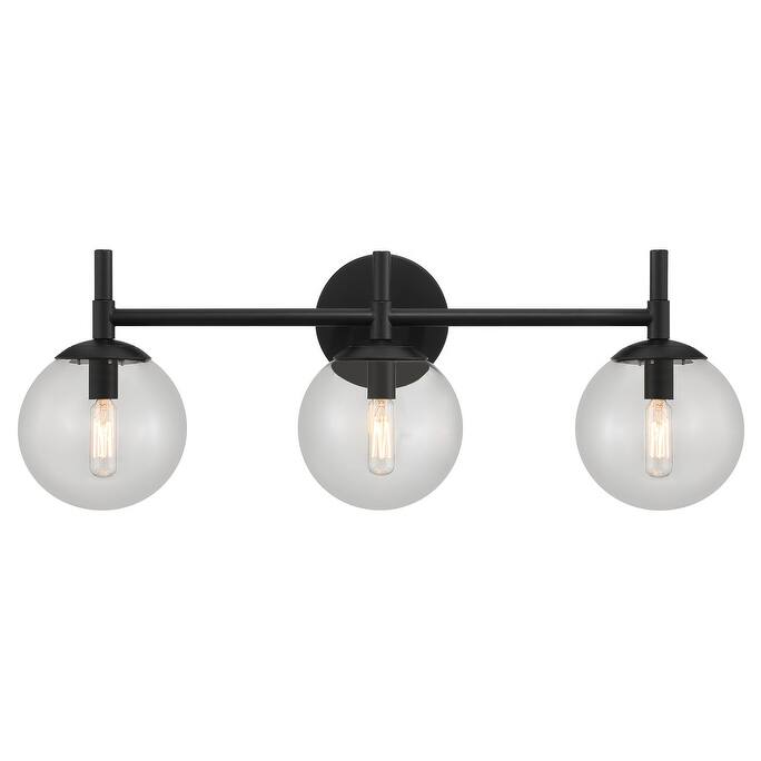 Minka Lavery 2793 Auresa 3 Light 26" Wide Vantage Bathroom Vanity - Coal