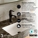 preview thumbnail 20 of 22, Karran Dartford Single Hole Single Handle Basin Bathroom Faucet with Matching Pop-up Drain