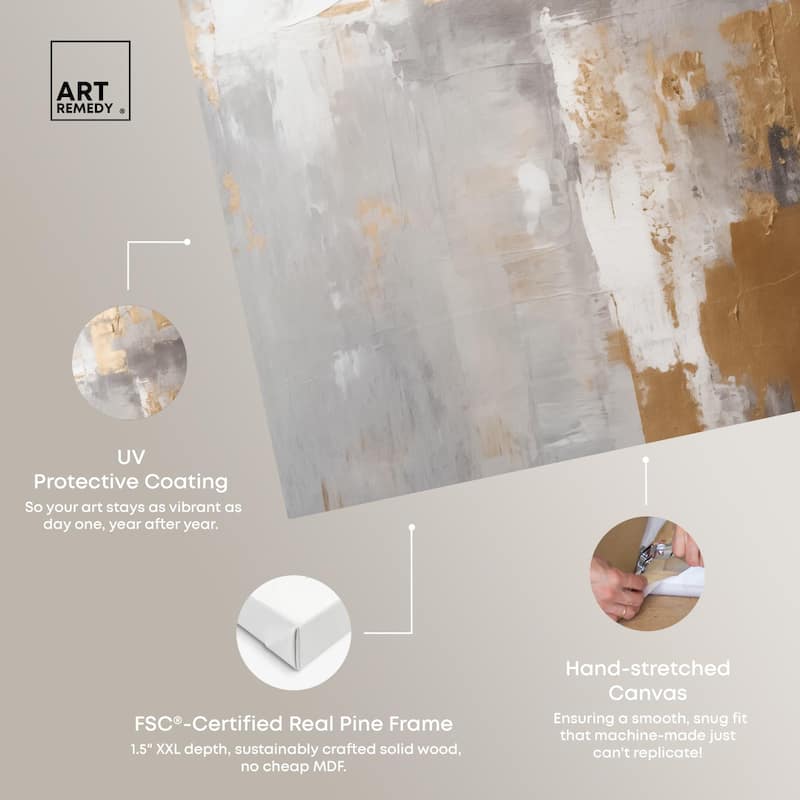 Woven Reminiscence II Canvas by Art Remedy, Gallery Wrapped