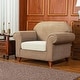 preview thumbnail 27 of 153, Subrtex Stretch Separate Sofa Cushion Slipcovers (1/2/3 PCS) 1 PCS - Ivory