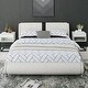 preview thumbnail 16 of 18, camdenisle Home Decor Carlton Bed, Queen, Black