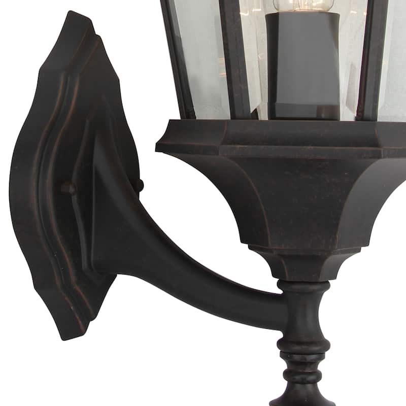 1 Light Outdoor Wall Lantern in Oil Rubbed Bronze