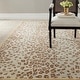 preview thumbnail 8 of 42, Martha Stewart by SAFAVIEH Kalahari Wool/ Viscose Rug 9' x 12' - Horizon Sandbag - Rectangle