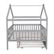 preview thumbnail 12 of 48, Pine House Bed with Trundle & Headboards - Creative Design
