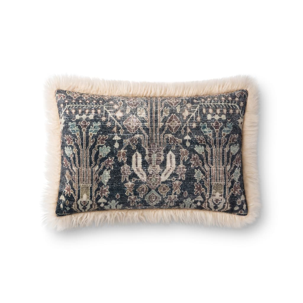Alexander Home Maria Persian Faux Fur Throw Pillow