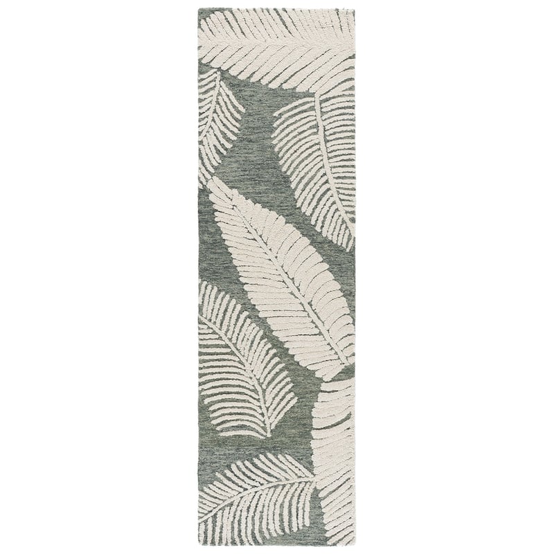 SAFAVIEH Hand-Tufted Jardin Seral Patterned Wool Rug