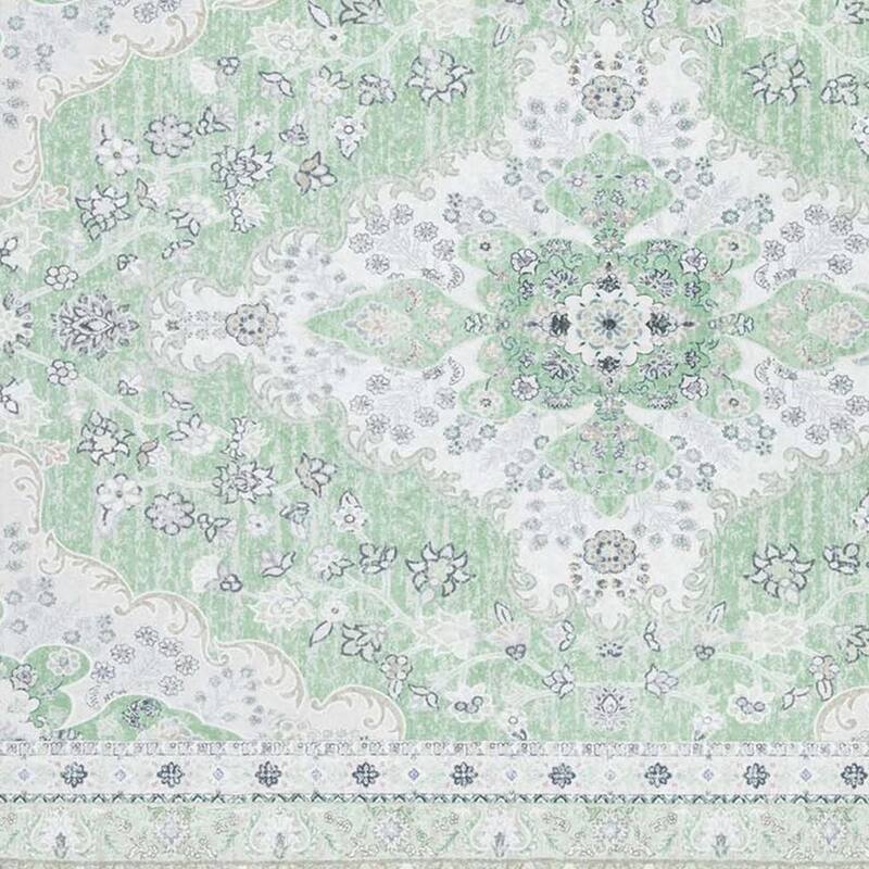 HomeRoots Oriental Traditional Rectangle Area Rug - 4' X 6'