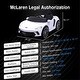 preview thumbnail 6 of 18, Licensed 12V Kids Ride-On Truck Car with Remote Control - Battery Powered Electric Vehicle Featuring 3 Speeds White