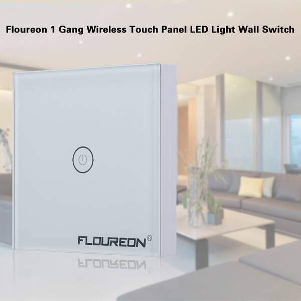 Shop Floureon 1 Gang 1 Way Wireless Remote Control Light