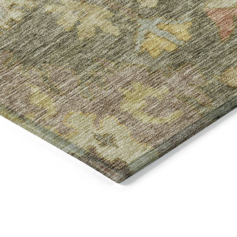 HomeRoots Floral Traditional Rectangle Outdoor Rug