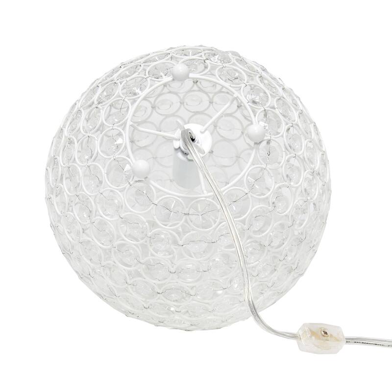 Crystal Ball Sequin Table Lamp