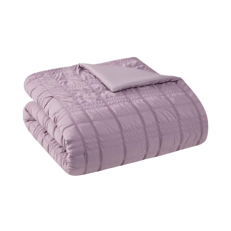 Adelle 8 Piece Mauve Bed-in-a bag