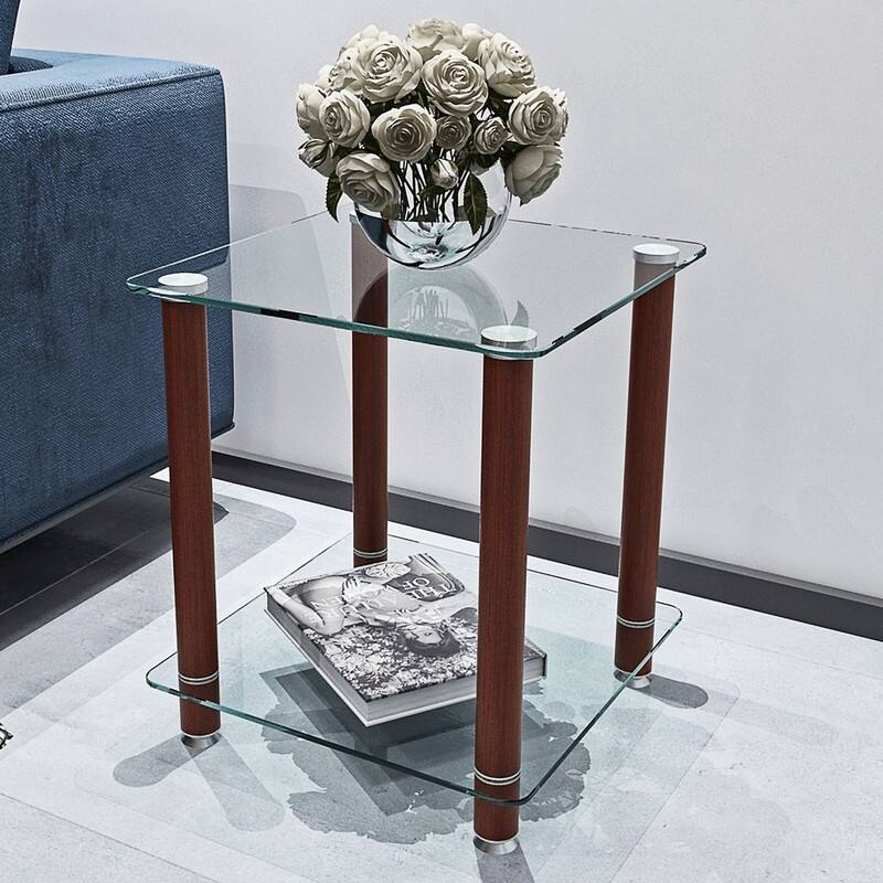 1-Piece or 2-Piece 2-Tier Space End Table