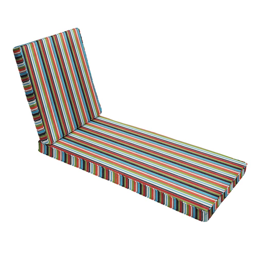 Sorra Home Sunbrella Outdoor Chaise Lounge Cushion