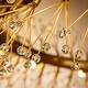 preview thumbnail 4 of 5, 12-lights Stainless Steel Firework Crystal Chandelier In Antique Bronze For Living Room And Dining Room