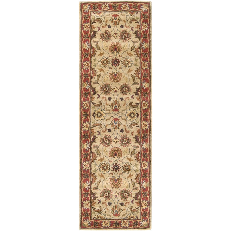 Livabliss Caesar Updated Traditional Border Area Rug.