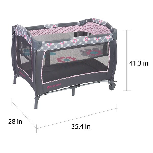 baby trend lil snooze deluxe nursery center