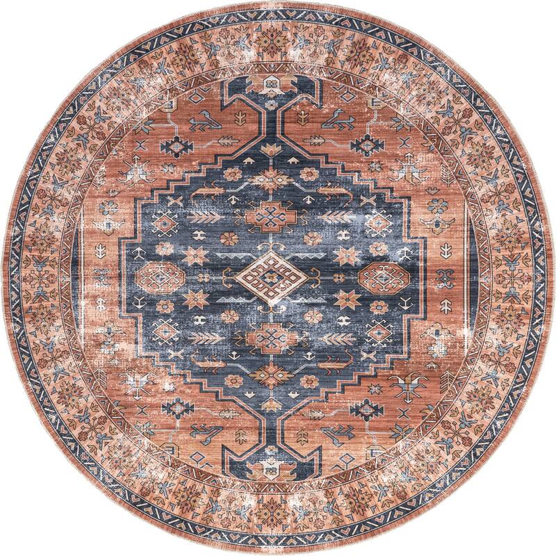 Nuloom Astra SplashGuard Traditional Machine Washable Area Rug