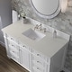 preview thumbnail 32 of 37, James Martin Vanities Bristol 48" Single Vanity, Bright White Siberian