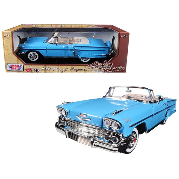 1958 chevy impala diecast model