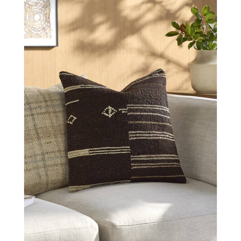 Becki Owens x Livabliss Solea Modern Accent Pillow - 22"L x 22"W - Down