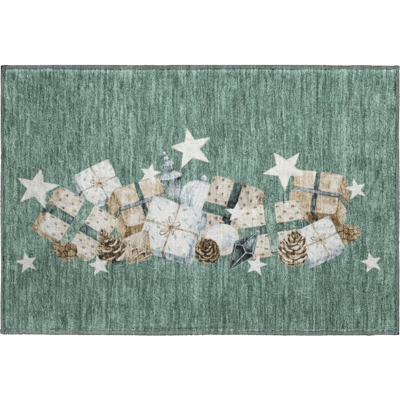 Premium Washable Super Soft Christmas Presents Mayfield Rug