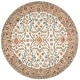 preview thumbnail 15 of 14, SAFAVIEH Handmade Aspen Neva Boho Tribal Wool Rug 7' Round - Ivory/Blue - Round