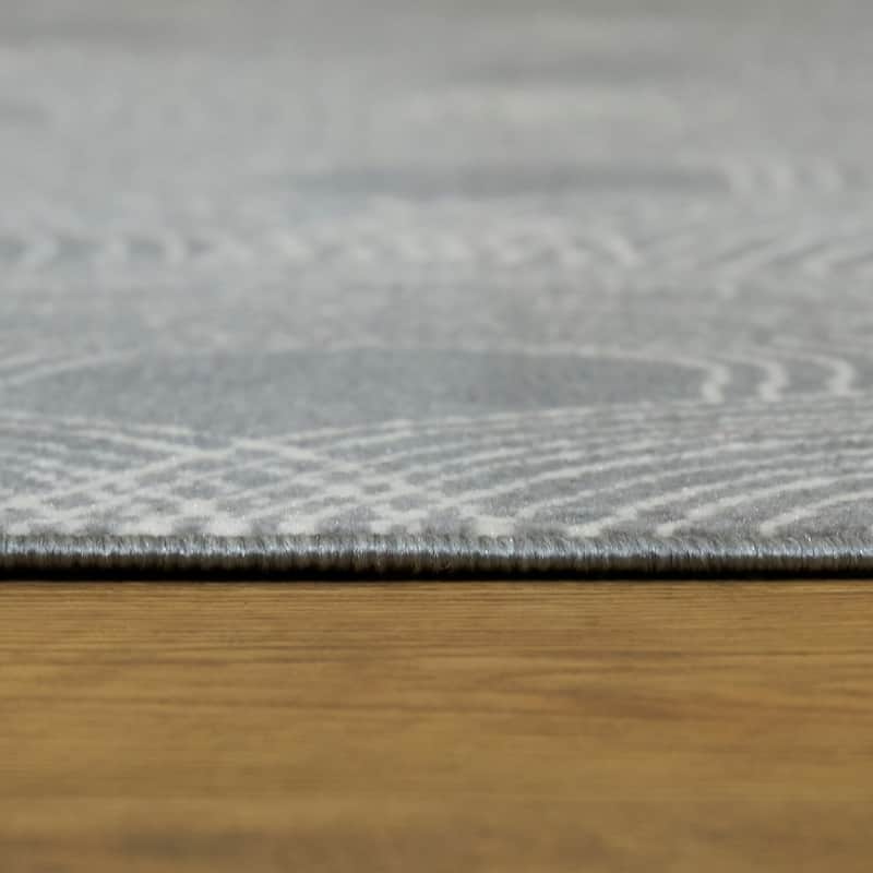 Porch & Den Schoeler Striped Scale Contemporary Indoor/Outdoor Area Rug