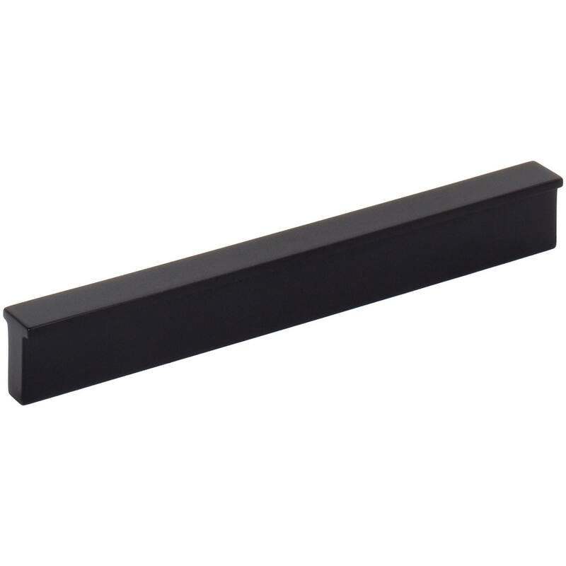 Elements 821-128 Brewer 5-1/16" Center to Center Rectangular Cabinet - Matte Black