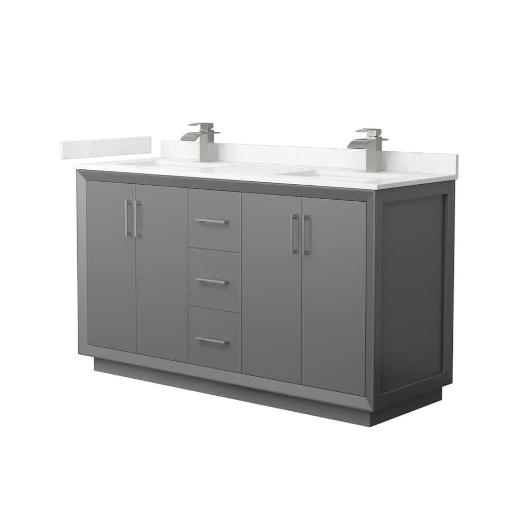 Wyndham Collection WCF414160D-VCA-UNSMXX Strada 60" Free Standing