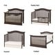 preview thumbnail 5 of 18, Baby Cache Montana 4-in-1 Convertible Crib