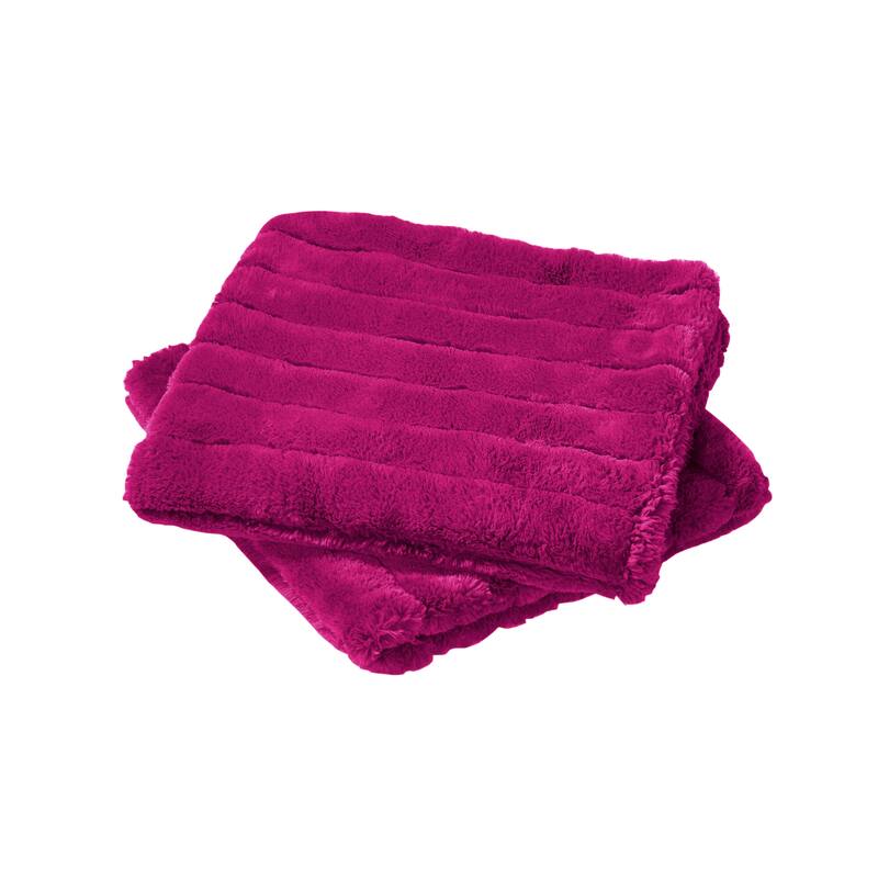 Supermink Soft Solid Throw Pillow Covers Set of 2, NO INSERT