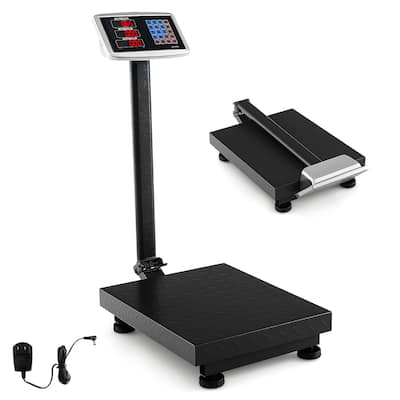 Gymax Digital Shipping Postal Scale 660 LBS Load 0.1 LBS Accuracy