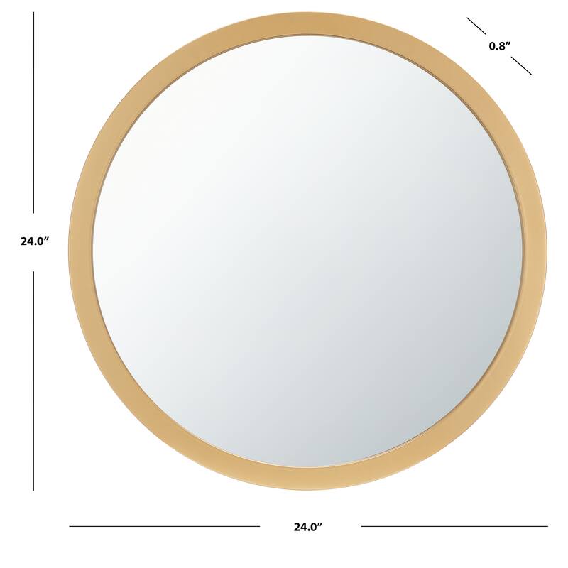 SAFAVIEH Jove 24-inch Round Mirror - 1"W x 24"D x 24"H
