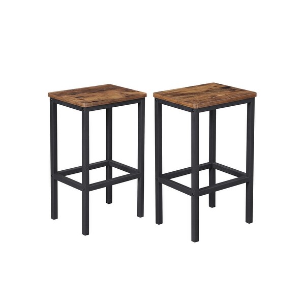 Industrial bar stools set of 2 sales