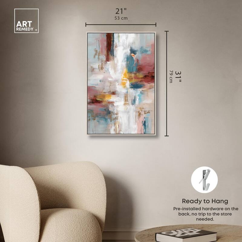 Warmth and cool III Canvas by Art Remedy