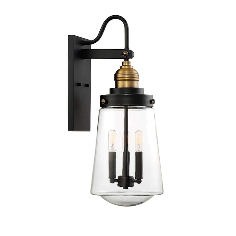 Macauley 235" 3-Light Outdoor Wall Lantern