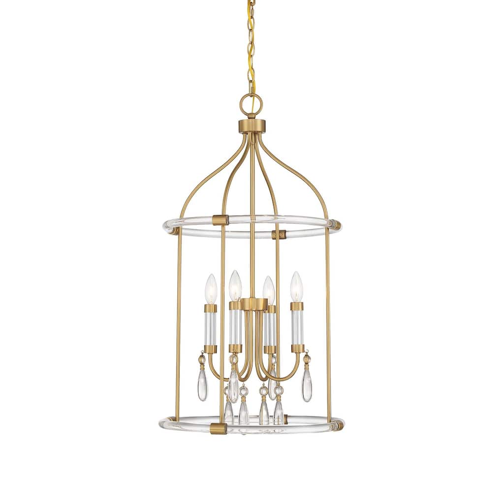 Savoy House 7-7714-4 Mayfair 4 Light 18" Wide Crystal Pendant